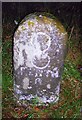 Old Milestone by the B934, Kincladie Wood, Dunning parish in PH2 0SU