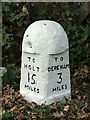Old Milestone by the B1110, Holt Road, Beetley in NR20 4BP