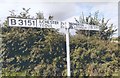 Direction Sign - Signpost on the B3151 at Midney in TA11 7JW