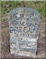 Old Milestone by the A470, Rhydywernen, Brecon parish in LD3 8PE