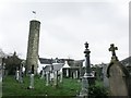 Abernethy churchyard and tower in Abernethy