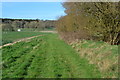Field edge path from Ram Alley to Burbage Wharf in SN8 3BJ