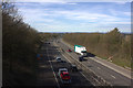 M54 looking westwards from Ercall Lane bridge in TF1 2DY