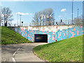 Pedestrian and cycle underpass, A23/A2004 roundabout, Crawley in RH10 6DP