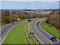 Roadworks on the St Helens Linkway (A570) in WA9 5ER