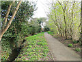 Path by Broadfield Brook, Crawley in RH11 9RT