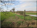 Field  edge  footpath  toward  Spaldington in Spaldington