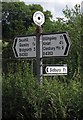 Direction Sign - Signpost near Horsford Bridge in WV16 6AF