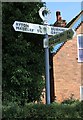 Direction Sign - Signpost at Atchley, east of Ryton in TF11 9JQ