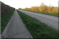 Twinwood Road and bridleway in MK41 6BB