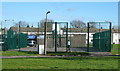Basketball court off Highcourt, Hull in HU6 9SS