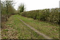 Bridleway towards Westbury in MK18 4AT
