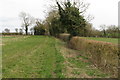 Bridleway towards Water Stratford in MK18 4AT