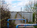 Footbridge over the M60 North of Wardley in M27 6WW