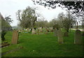 The churchyard, Knebworth Estate in SG3 6PP