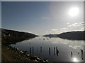 Loch Ness at Dores on a still evening in IV2 6TT