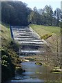 Damflask Reservoir spillway in S6 6HE