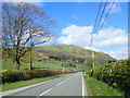 The road to Abergynolwyn from Bryncrug in Bryncrug