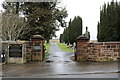 Entrance to Muirkirk Cemetery in Muirkirk