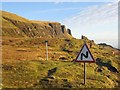 The Quiraing path at Bealach Ollasgairte in IV51 9LB