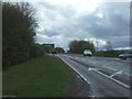 Looking south on the A49 in HR2 8DF