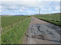 Minor road from Dunaverty Bay to Southend in PA28 6RW