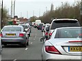 Congestion on Jimmy Hill Way in CV6 5HP