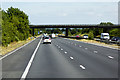 Northbound M5, Upton Lane Bridge in GL4 5JU