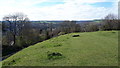 View from the edge of Minchinhampton Common in GL6 9HP