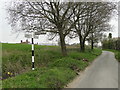 Fingerpost to Haveringland and Booton from Cawston in NR10 4PQ