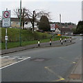 Merthyr Road traffic calming, Nantybwch, Tredegar in NP22 4AF