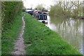 Narrowboats by the Grand Union Canal Walk in LU7 9DS