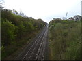 Railway towards Ruislip in UB9 6JL