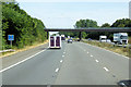 Bridge over the M5 near Stinchcombe in GL11 6BA