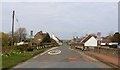 Road entering Dunshalt in KY14 7EW