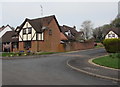 Houses near the western end of Springfield Lane, Rhiwderin in Graig Community