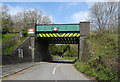Railway bridge over Slade Oak Lane, Higher Denham in UB9 4LD