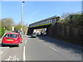 Railway bridge over Whalley New Road (A666) in BB1 9TJ