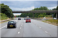 Southbound M5 near to North Petherton in TA6 6FA