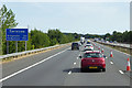 Northbound M5 towards Bridgwater Services in TA7 0BA