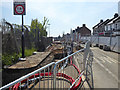 Bridge work on Blackhorse Lane, Addiscombe in CR0 7JR