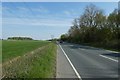 Looking along the A645 in DN14 8JT