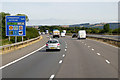 Northbound M5 near Sedgemoor Services in TA9 4JN