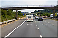 Northbound M5, Ham Lane Bridge in BS26 2RS