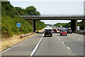 Bridge over the M5 near Barnwell in BS24 8PD