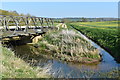 Bailey bridge over the River Witham, Barkston in NG32 2NZ