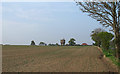Looking to a Water Tower over Tilled Land, Mountnessing in CM4 9AY