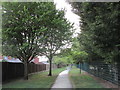 Footpath from Woodfield Avenue to Witchford Road in LN6 0QA
