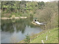 Weir at Ashford Lake in DE45 1PX