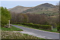 Lane and track junction, with Back Tor beyond in S33 7ZB